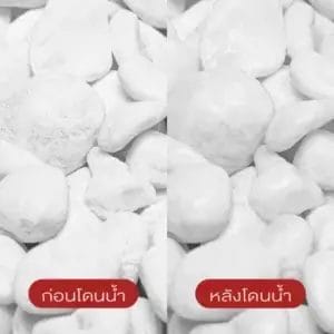 หินขาวหิมะ (Snow White Pebble Stone)